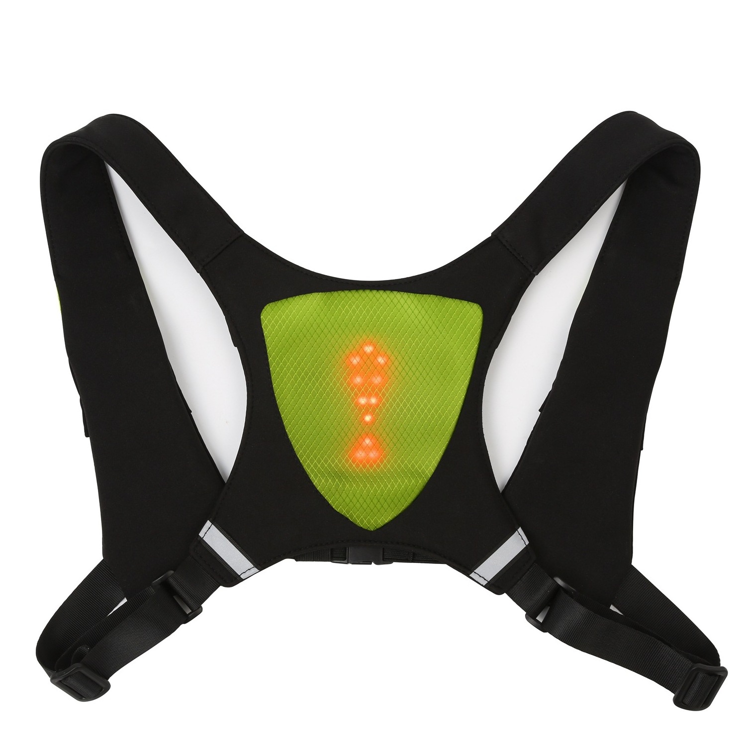 Night Running Cycling Safety Warning Wireless luminous LED Bicycle Turn Signal Vest