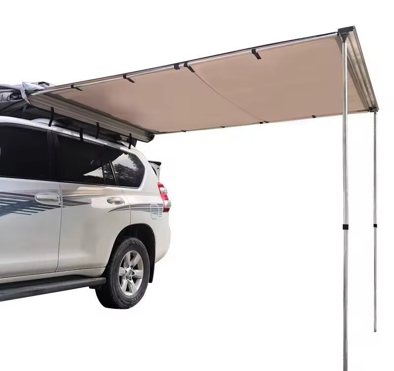 Easy install sunproof UV protection roof car 180 degree camper van side awning