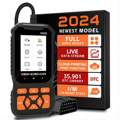 OBD2 Full Function V520 Code Reader Elm327 Car Diagnostic Tool 12V OBD Car Scanner