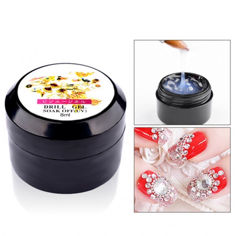 Wholesale Nail Supplies Best Selling 8 ML Adhesive Non-toxic Nail Glue for Decoration & False Nail Tips