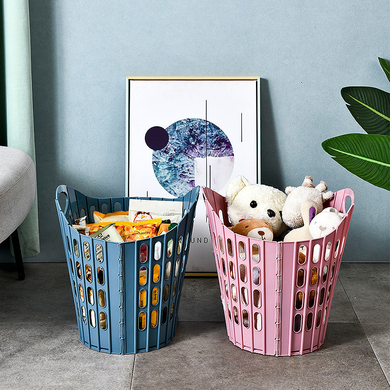 multifunctional Pop up folding dirty clothes hamper laundry storage basket for bathroom bedroom