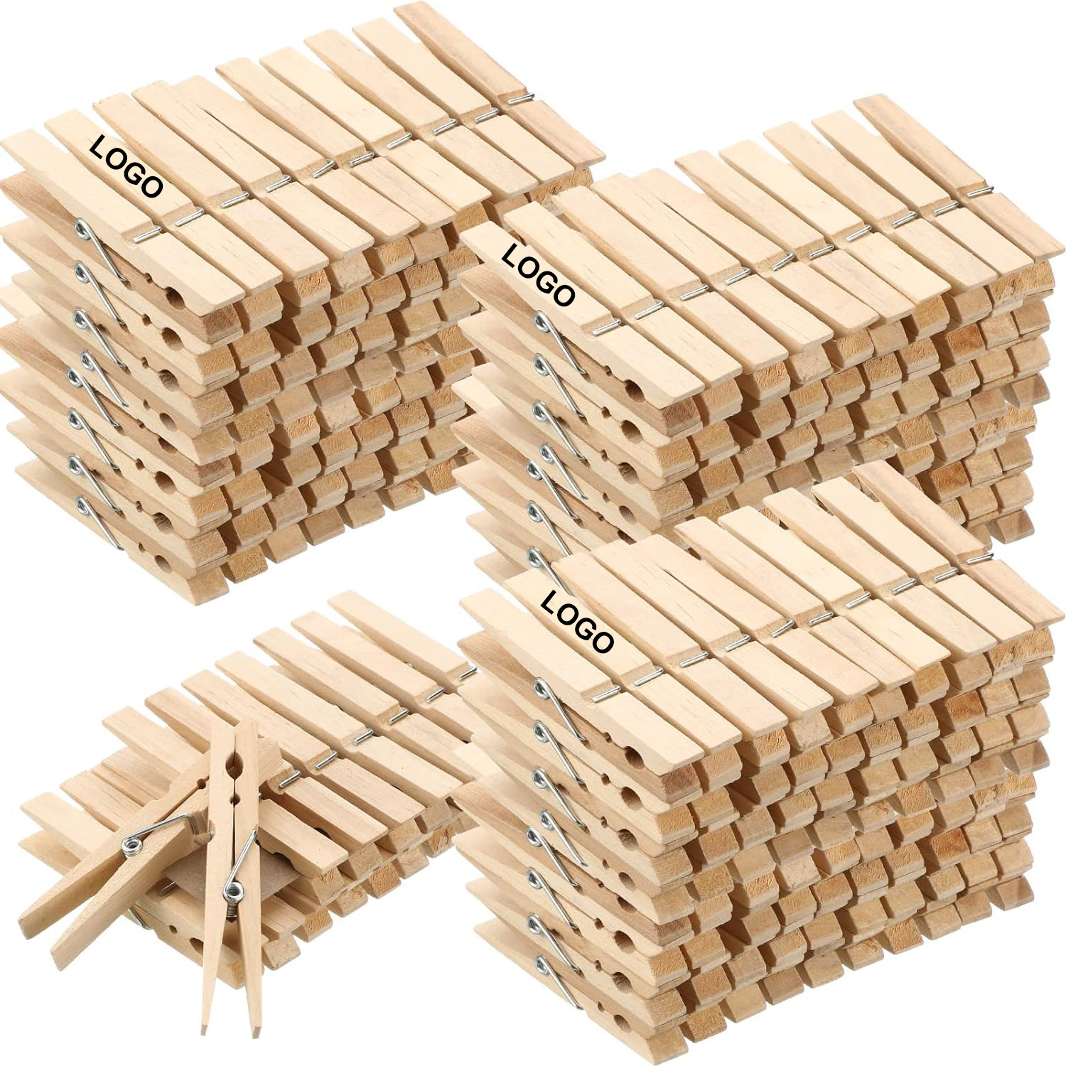 7.2cm Birch Wooden Peg Natural Clothes Drying Wooden Clothespins Photo Pegs Wooden Clips Hardwood Clothes Pegs