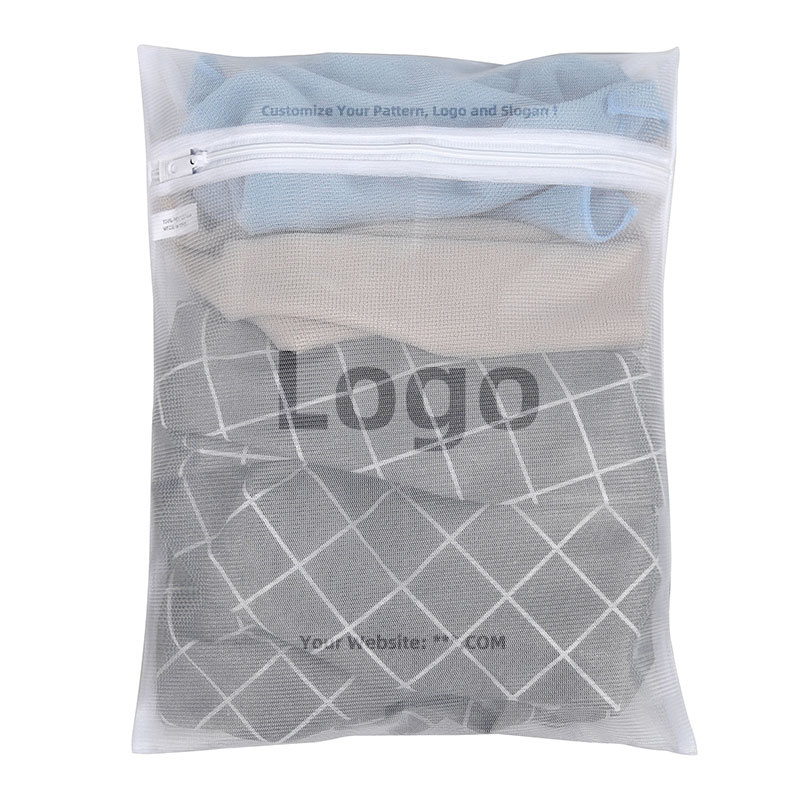 polyester cotton net fine personalized mesh bra lingerie wash laundry bag for delicate clothes with customized logo