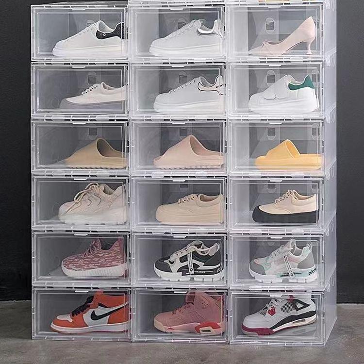 Shoes Boxes Thickened Moisture-proof and Dust-proof Simplicity Storage Box Transparent Plastic Storage Boxes