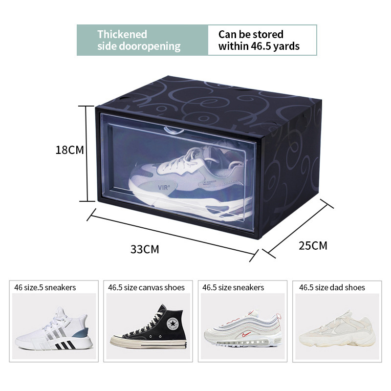 Shoes Boxes Thickened Moisture-proof and Dust-proof Simplicity Storage Box Transparent Plastic Storage Boxes