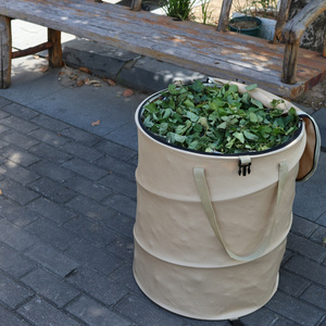 Large Capacity Garden Bags Heavy Duty Yard Weeds Grass Container Light Trash Garbage Waste Leaf Storage Bag