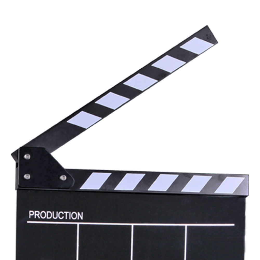 E-IMAGE ECB-01 Acrylic black colour acrylic movie photography  clapper board