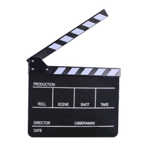 E-IMAGE ECB-01 Acrylic black colour acrylic movie photography  clapper board