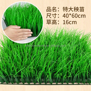 Plastic greenery boxwood plant hedge roll artificial hanging grass wall panel for indoor outdoor decoration