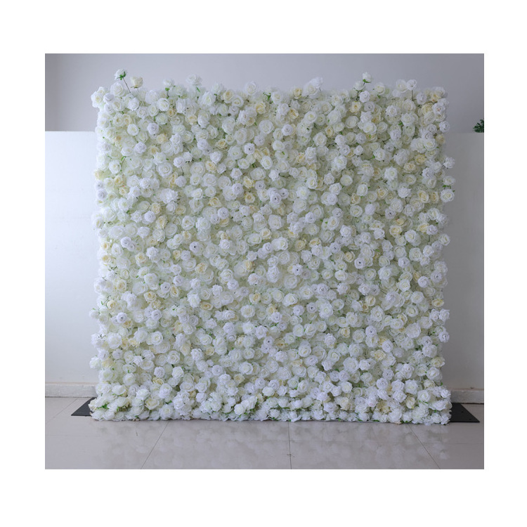 Custom Flower Wall White Floral Wall Nursery Decor Salon Flower Wall Baby Shower Gift Baby Room Decor