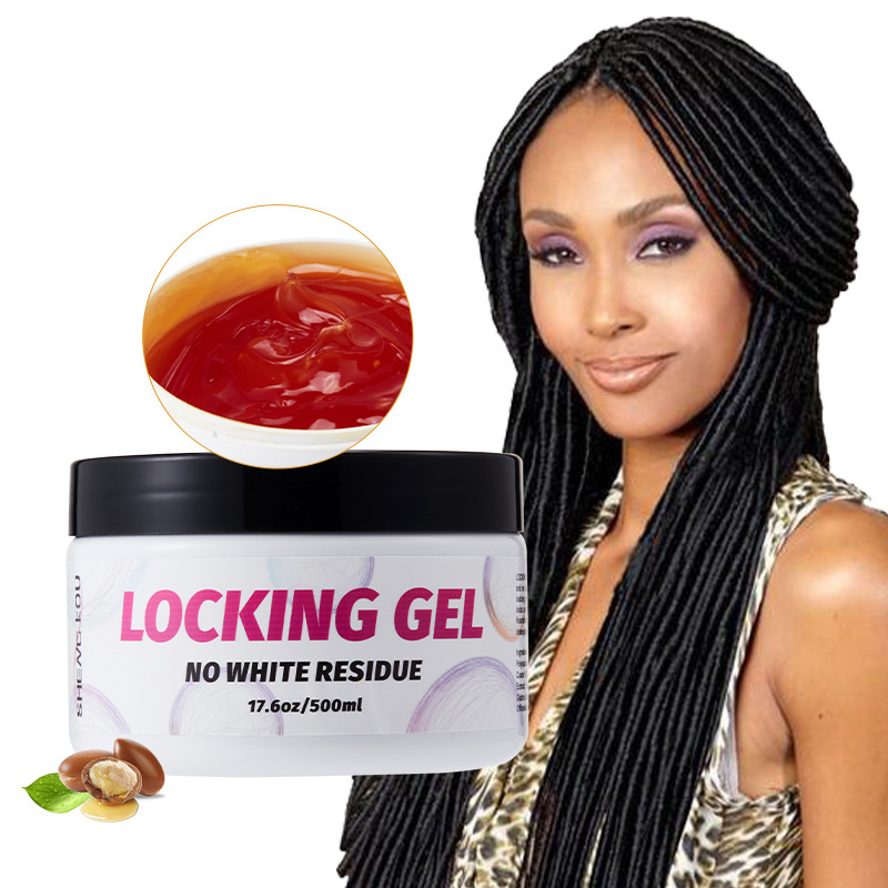 Custom Label All Day Locks Braid Gel Private Label Extra Hold Locks Twist Braiding Loc Gel