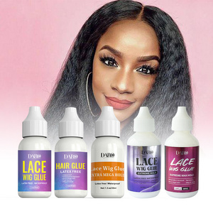 OEM hair products hair bonding glue perspiration resistant erica j lace glue for wig