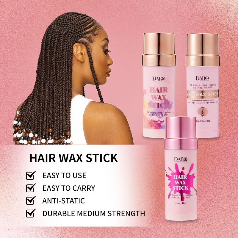 Free sample hair products edge control finishing hair wax stick private label wax stick for women