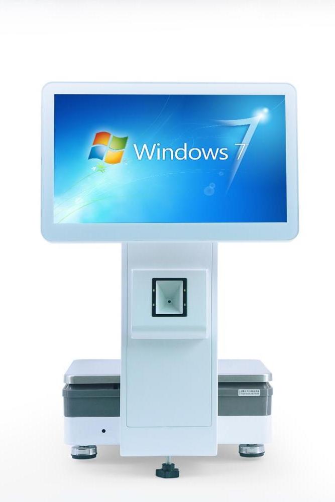 Dual Screen 15.6 inch LED  Touch PC POS  Scale  58mm printer Impresora Electronic scales balance  Plate Weight Calculator