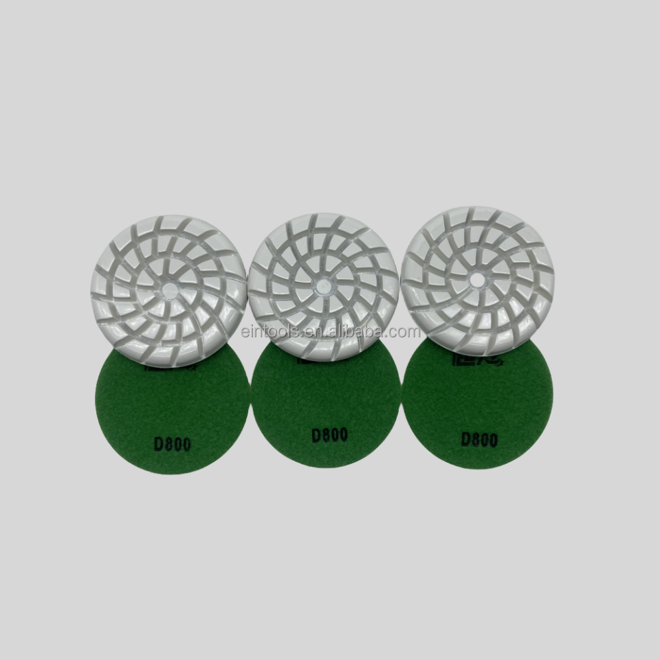 Dry Polishing Pad 3Inch 4Inch Turtle for Grinding Concrete Diamond Polishing Sanding Discs