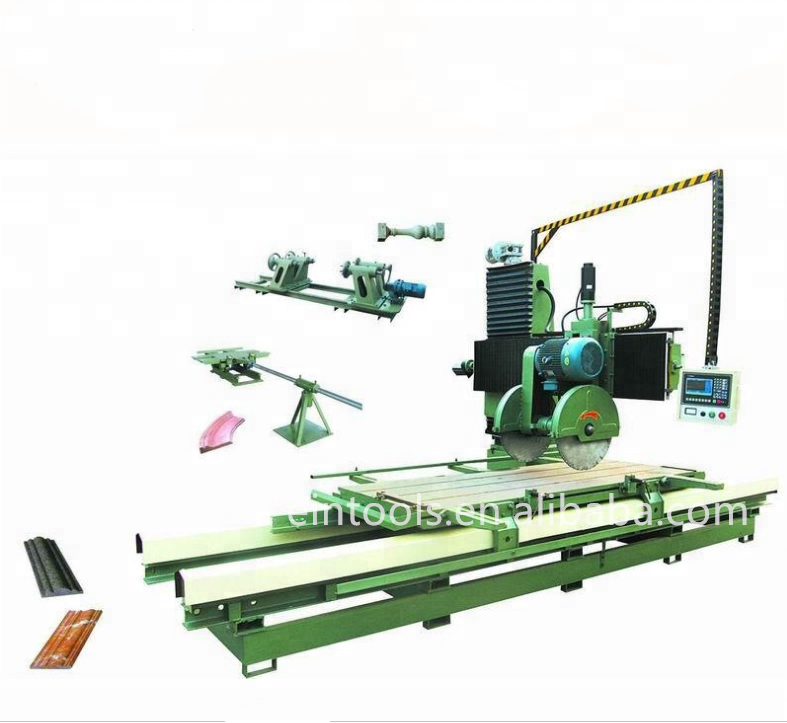 CNC line marble granite Profiling cutting machine