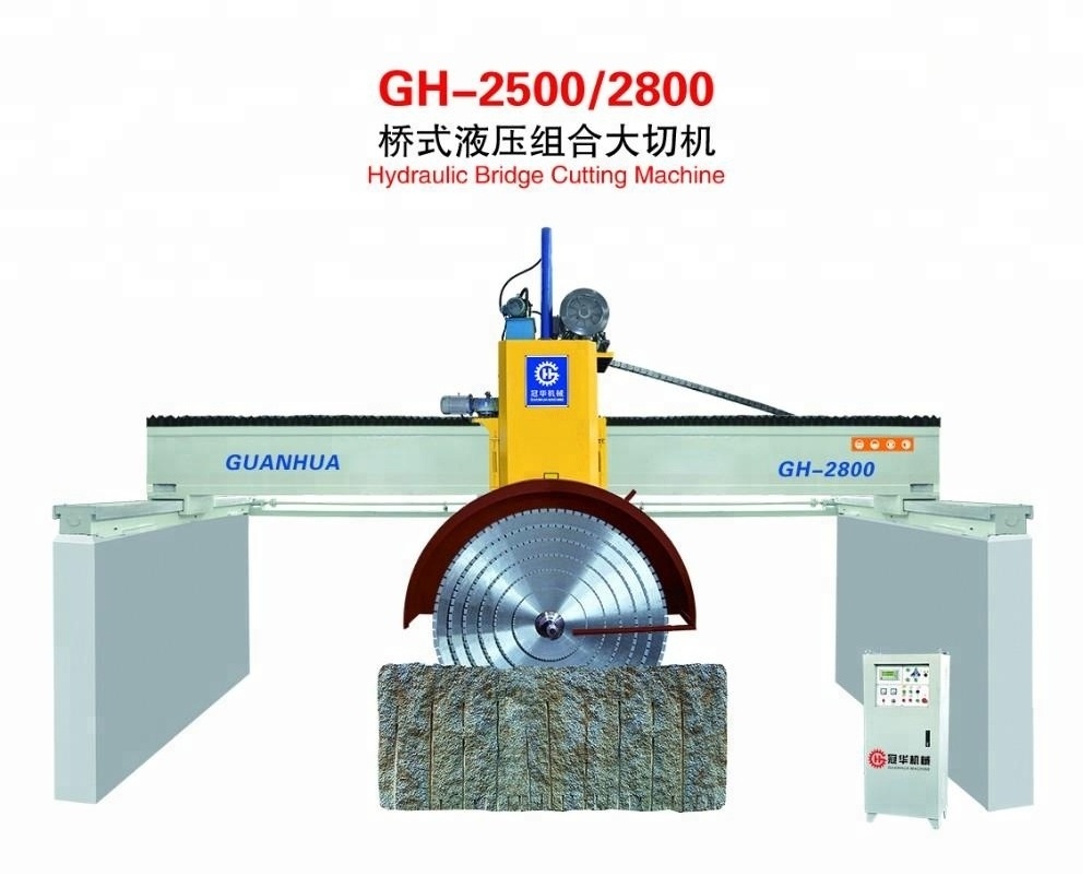 Infrared Guide Post Stone Bridge Cutting Machine