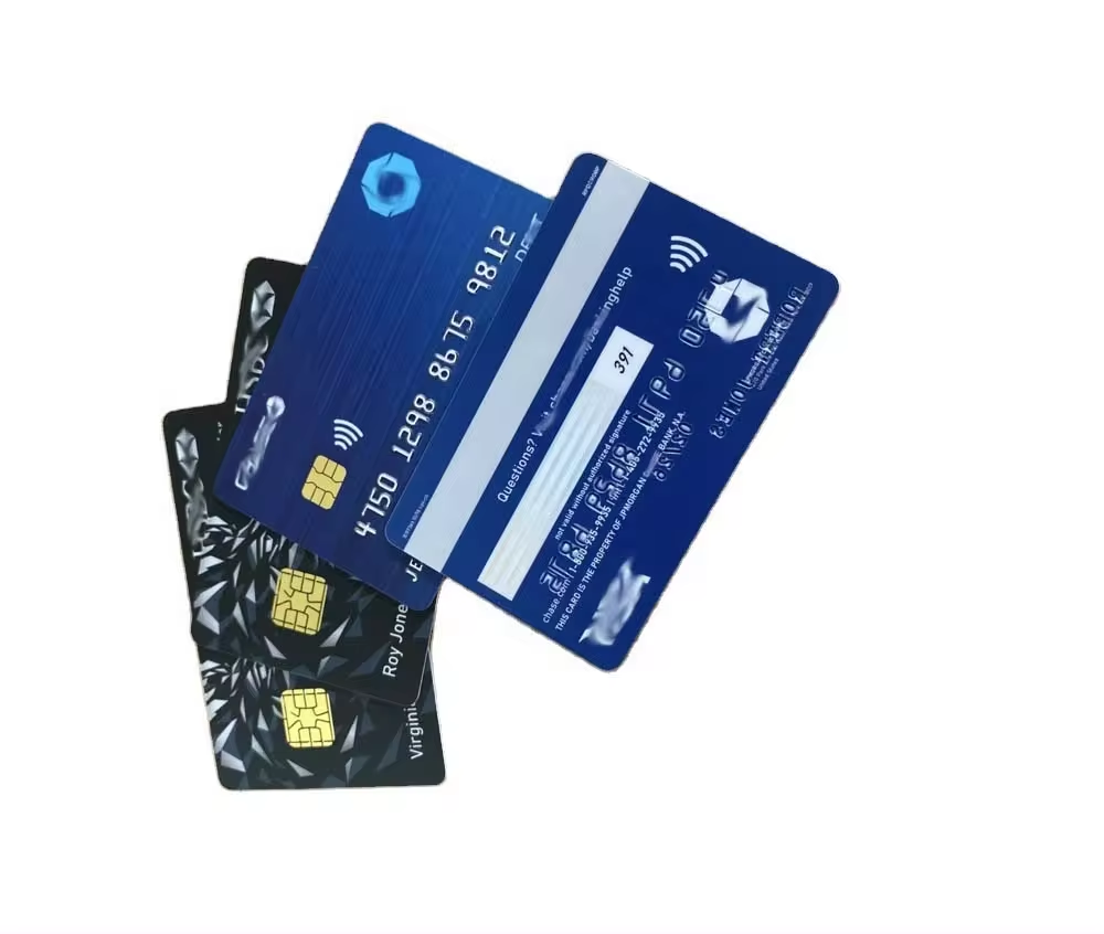 Plastique Bank Dummy Chip Smart PVC Credit Black Magnetic Band Giftcard Business Card