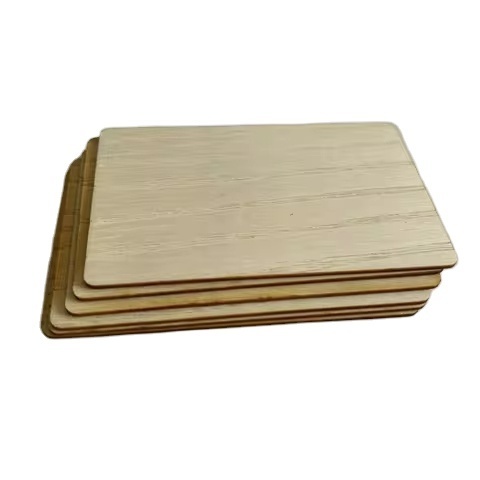 Blank White Oak Printing Magnetic Card 13.56MHz RFID NFC216 Hotel Business Access Wood Card