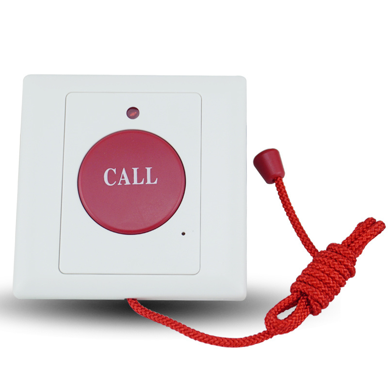 Wired Call Button with rope Hospital Calling system for Clinic Hospital Patient and the Elderly and Disabled