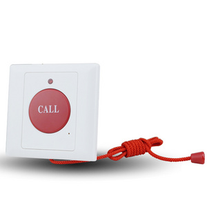 Wired Emergency nurse call button with press button& pulling rope for hospital nurse call system