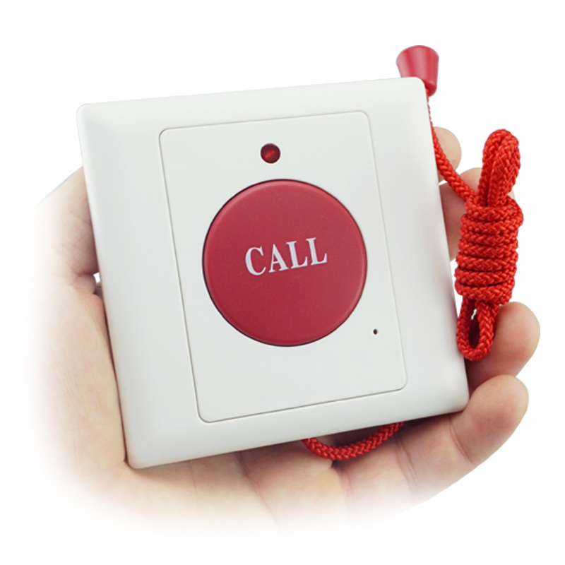 Wired Emergency nurse call button with pulling rope switch for hospital nurse call system