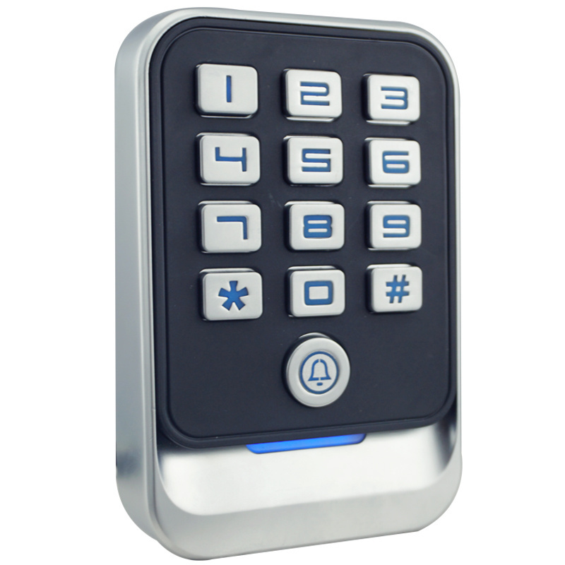 5000 User Waterproof Metal Keypad Rfid Proximity Entry Door Access Control System