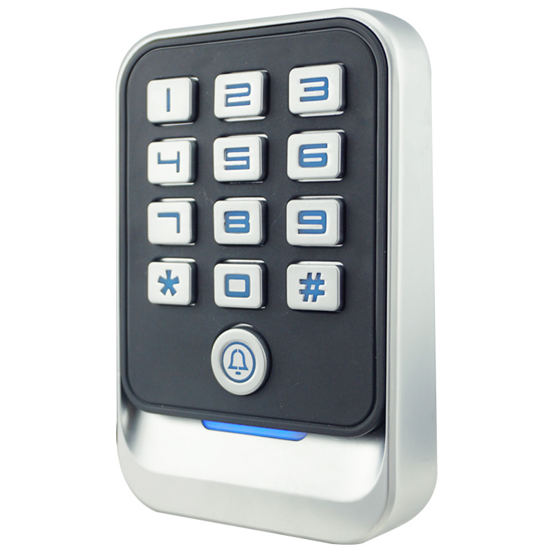 5000 User Waterproof Metal Keypad Rfid Proximity Entry Door Access Control System