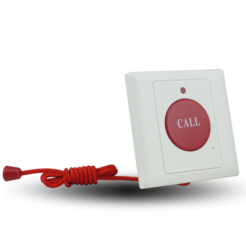 Wired Call Button with rope Hospital Calling system for Clinic Hospital Patient and the Elderly and Disabled