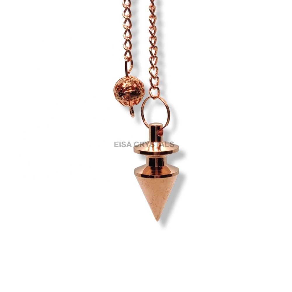 Best Price Copper Drop Brass Pendulums Bulk Sale Divination Natural Reiki Pendulum Buy healing Plane copper metal pendulums