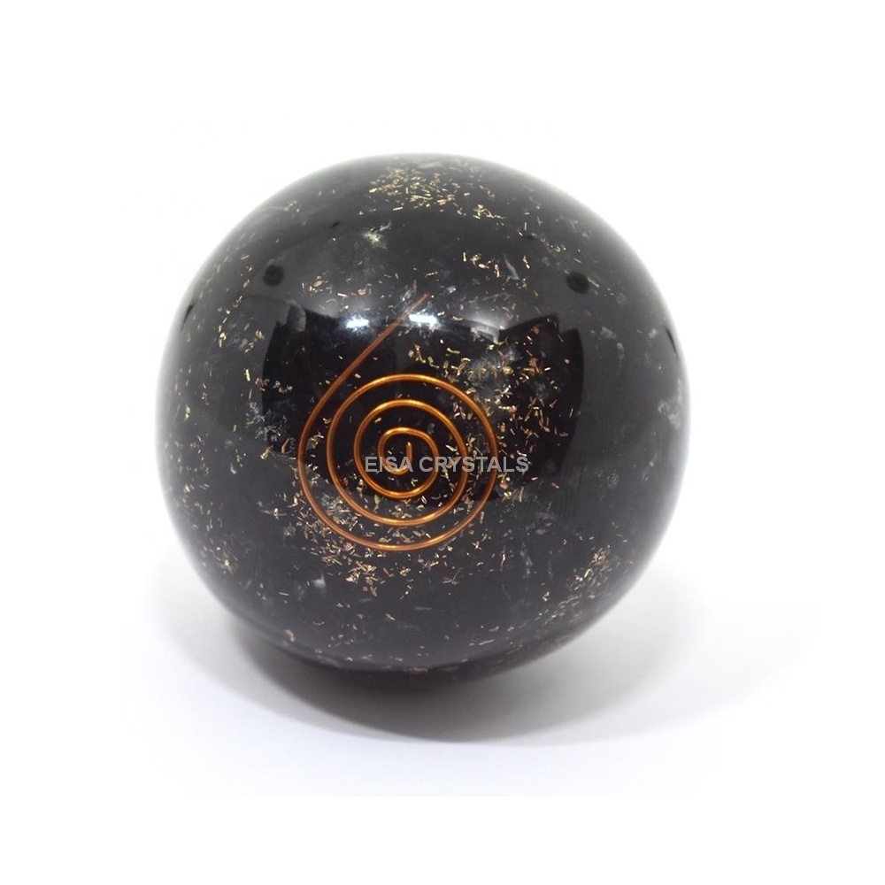 Wholesale Natural Custom Gem Crystals Healing Lapis Orgone Sphere Lapis Orgonite Crystal Ball orgone ball Buy Online Store