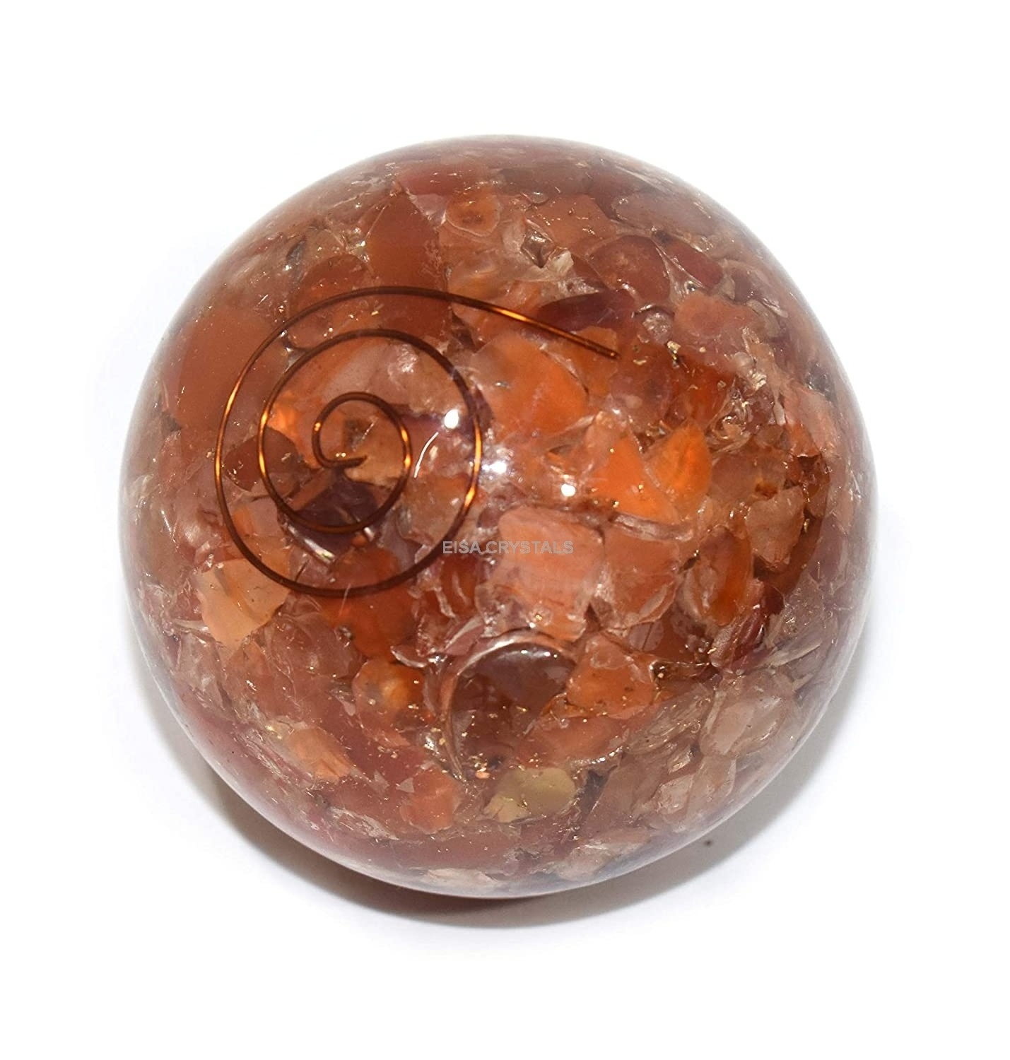 Wholesale Natural Custom Gem Crystals Healing Lapis Orgone Sphere Lapis Orgonite Crystal Ball orgone ball Buy Online Store