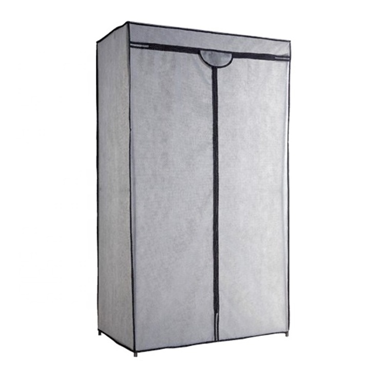 Non-woven Fabric Storage Organizer Foldable Wardrobes For Clothes Non Woven Cloth Wardrobe