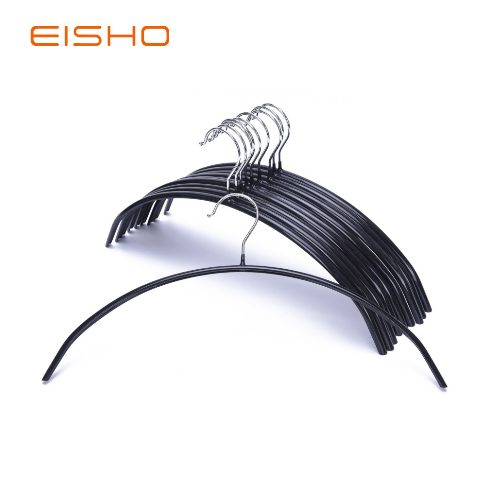 fashionable Laundry Pvc Coated Wire Hangers Metal Clothes Hangers