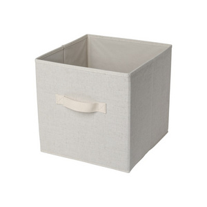 Eisho Multi-Purpose Collapsible Fabric Storage Cubes Organizer with Handles Cloth Storage Box