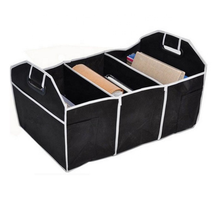 Multifunctional Trunk Storage Portable Car Boot Organizer Car Organizer Storage Box