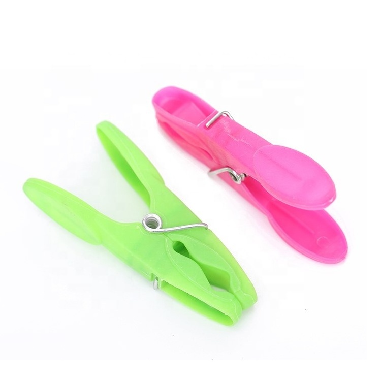 Colorful Convenient Small Economic Cloth Clips Plastic Clothespins Pegs For Clothes