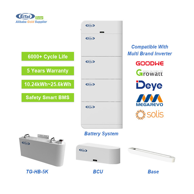 EITAI Full Kit 10000Watt 20000 Watt Solar Power System Off Grid Hybrid Solar System 20Kw Complete Set 10Kw For Home