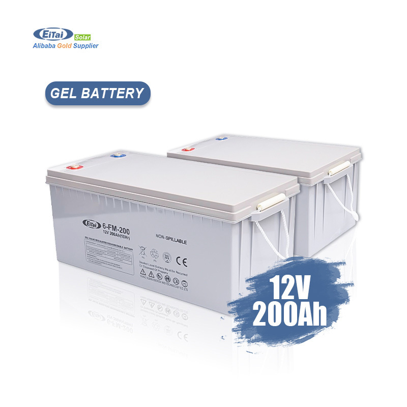 EITAI Deep Cycle Maintenance Free Lead Acid Solar Vrla 12V 100Ah 150Ah 200Ah 250Ah Gel Battery