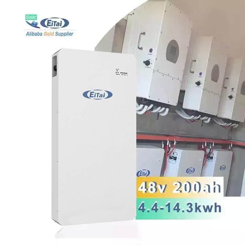 Eitai Lithium Battery With Smart Bms Green Power Wall Battery Home Energy Storage With In Parallel Function Up To 15Pcs