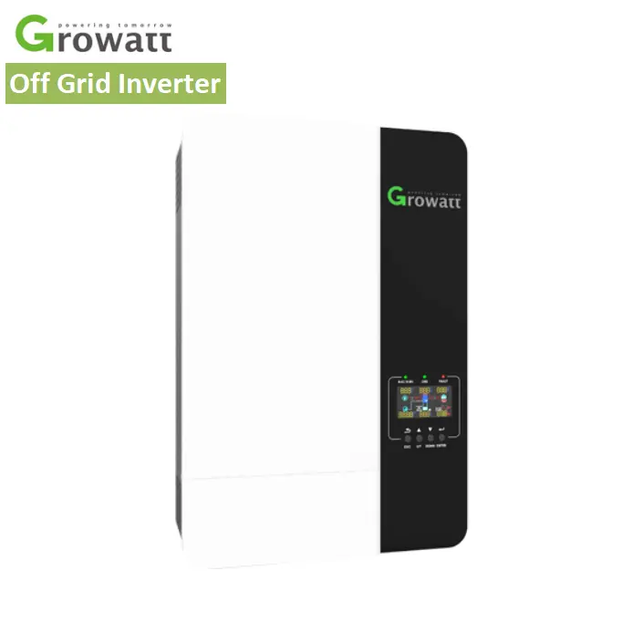 Growatt Hybrid Solar Inverter Mppt Dc 48V 220V Ac On Off Grid Power Inverter  3500W 5000W