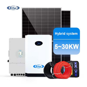 All In One Inverter Home 10Kw 15 Kw 20Kw 25Kw Power Solar Off Grid System Complete Full Kit Hybrid 5Kw 48V With Battery