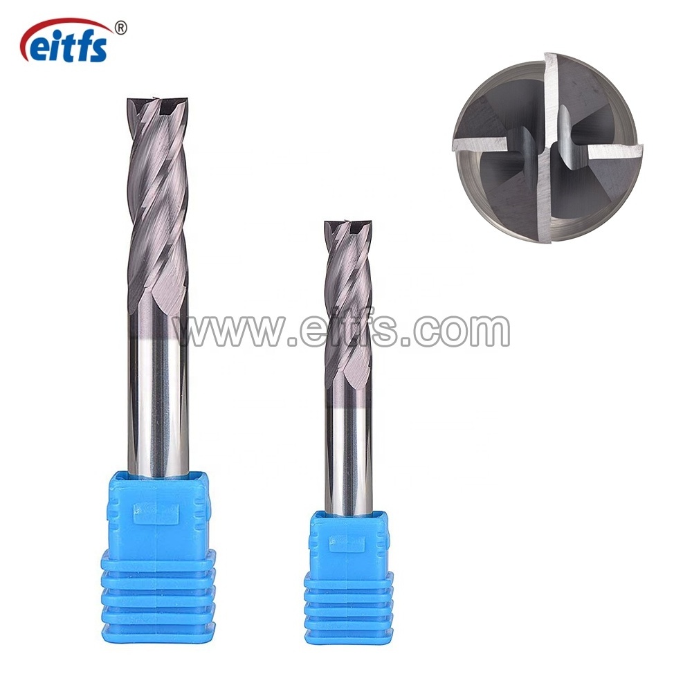 4Flute Solid Carbide Factory Customized End Mills Tool Manufacture CNC Cutting Tools