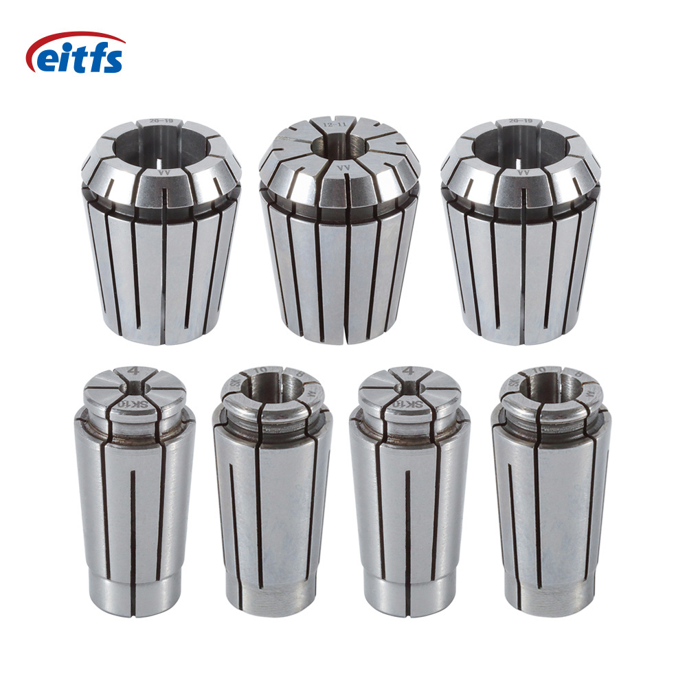 EITFS ER11 spindle spring chuck 1/2/3/4/5/6/7mm spring collet tool holder for CNC engraving machine&milling lathe