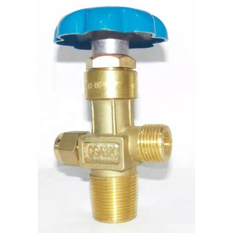 High Pressure Oxygen cylinder valve CGA540 CGA320 CGA580 valve Argon Carbon dioxide cylinder valve Flowmeter Regulator Fittings