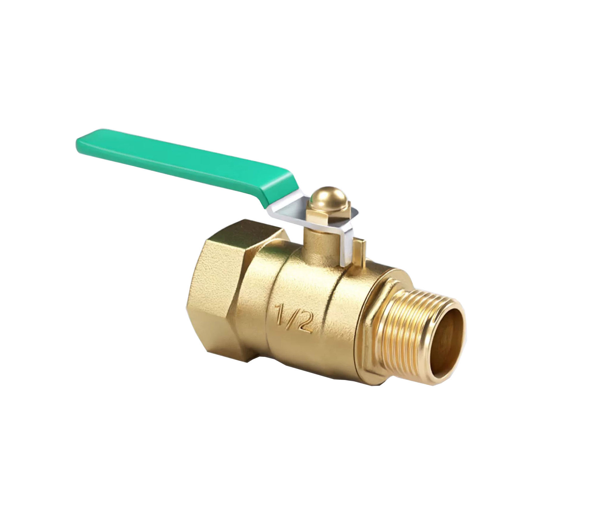 3/4 American standard brass ball valve pn16 pn25 npt bspt 2inch fitting three way lead free brass ball float valve for water gas