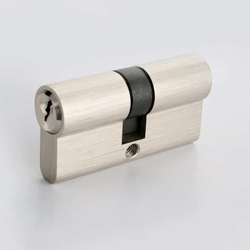 60mm/70mm security Euro Profile lock cylinder/ double side key operation cylinder/door lock cylinder with key