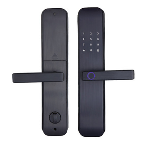 Tuya lock APP Wifi Control Fingerprint Biometric Passcode Smart door Lock for hotel apartment