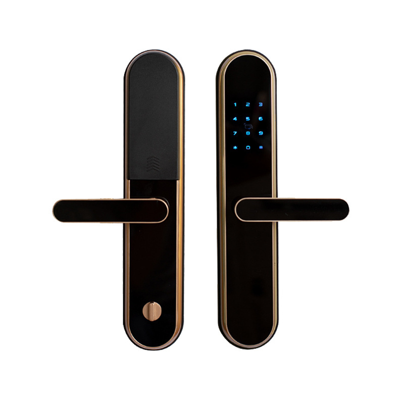 Factory Price Manufacturer Supplier Keyless Fingerprint Entry Hotel & House Smart Door Lock With Management Software System