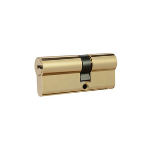 60mm/70mm security Euro Profile lock cylinder/ double side key operation cylinder/door lock cylinder with key